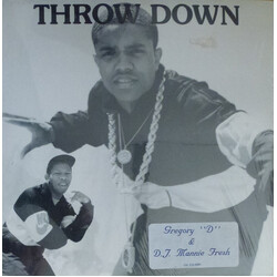 Gregory D / Mannie Fresh Throw Down Vinyl LP USED