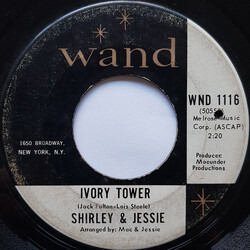 Shirley & Jessie Ivory Tower / You Can't Fight Love USED VINYL 7INCH 45 RPM
