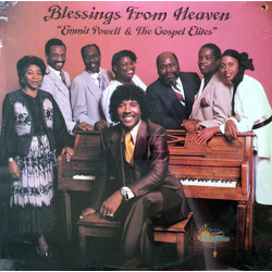 The Emmit Powell Gospel Elites Blessings From Heaven Vinyl LP USED