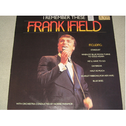 Frank Ifield I Remember These Vinyl LP USED