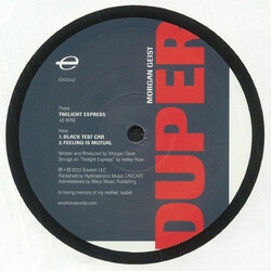 Morgan Geist Duper USED VINYL 12INCH 33 S RPM 45 RPM