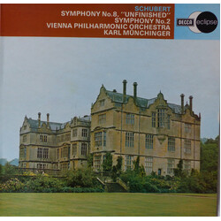 Franz Schubert / Wiener Philharmoniker / Karl Münchinger Symphony No.8, "Unfinished" / Symphony No. 2 Vinyl LP USED