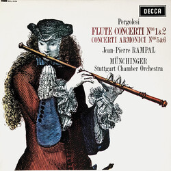 Giovanni Battista Pergolesi / Jean-Pierre Rampal / Karl Münchinger / Stuttgarter Kammerorchester Flute Concerti Nos 1 & 2 / Concerti Armonici Nos 5 & 