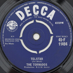 The Tornados Telstar USED VINYL 7INCH 45 RPM SINGLE