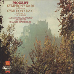 Wolfgang Amadeus Mozart / London Philharmonic Orchestra / Sir Charles Mackerras Symphony No. 40 In G Minor / Symphony No. 41 In C Major "The Jupiter" 