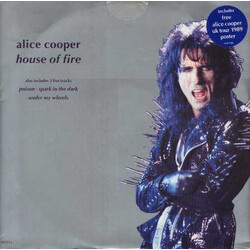 Alice Cooper House Of Fire USED VINYL 12INCH 45 RPM SINGLE
