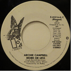 Archie Campbell More Or Less USED VINYL 7INCH 45 RPM PROMO STEREO