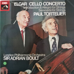 Sir Edward Elgar / Paul Tortelier / London Philharmonic Orchestra / Sir Adrian Boult Cello Concerto / Introduction & Allegro For Strings / Serenade Fo