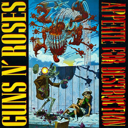 Guns N' Roses Appetite For Destruction Vinyl LP USED