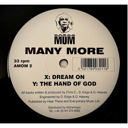 Many More Dream On / Hand Of God VINYL 12" USED