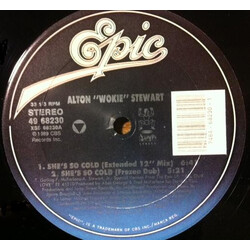 Alton Wokie Stewart She's So Cold (Mixes) Vinyl 12" USED