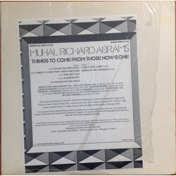 Muhal Richard Abrams Things To Come From Those Now Gone Vinyl LP USED