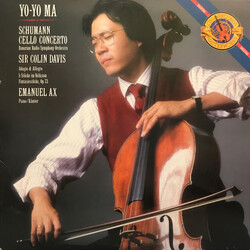 Robert Schumann / Yo-Yo Ma / Emanuel Ax / Symphonie-Orchester Des Bayerischen Rundfunks / Sir Colin Davis Schumann: Cello Concerto Vinyl LP USED