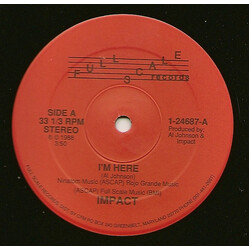 Impact (11) I'm Here USED VINYL 12INCH