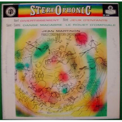 Jean Martinon / Orchestre De La Société Des Concerts Du Conservatoire / Jacques Ibert / Georges Bizet / Camille Saint-Saëns Divertissement / Jeux D'En