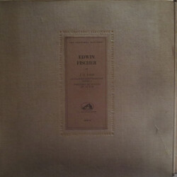 Edwin Fischer / Johann Sebastian Bach Le Clavier Bien Tempéré - Livre 1 Vinyl LP USED