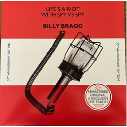 Billy Bragg Life's A Riot With Spy Vs Spy (30th Anniversary Edition) Vinyl LP USED