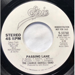 The Charlie Daniels Band Mississippi Vinyl 7" USED