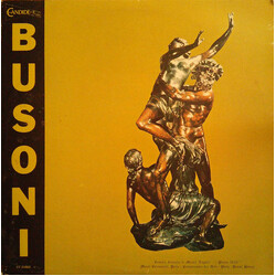 Ferruccio Busoni Busoni Vinyl LP USED
