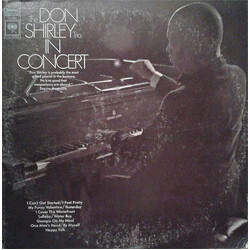 Don Shirley Trio In Concert Vinyl LP USED