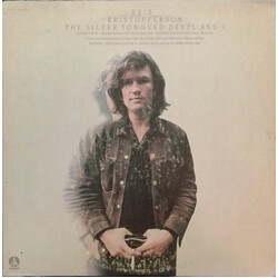 Kris Kristofferson The Silver Tongued Devil And I Vinyl LP USED