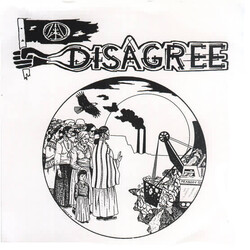 Disagree / Oppressed Conscience Disagree / Oppressed Conscience USED VINYL 7INCH 33 S RPM
