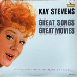 Kaye Stevens Not So Great Songs That Were Left Out Of Great Movies For Obvious Reasons Vinyl LP USED