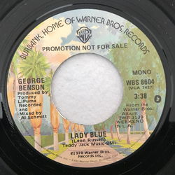 George Benson Lady Blue Vinyl 7" USED