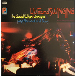 Gerald Wilson Orchestra Live And Swinging Vinyl LP USED