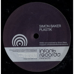 Simon Baker Plastik Vinyl 12" USED