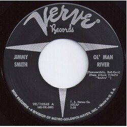 Jimmy Smith Ol' Man River / Bashin USED VINYL 7INCH 45 RPM