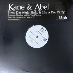 Kane & Abel / Mystikal / 5th Ward Weebie Show Dat Work (Shake It Like A Dog Pt. 2) USED VINYL 12INCH SINGLE PROMO