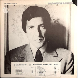 Leonard Cohen New Skin For The Old Ceremony Vinyl LP USED