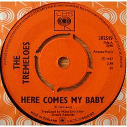 The Tremeloes Here Comes My Baby USED VINYL 7INCH 45 RPM SINGLE