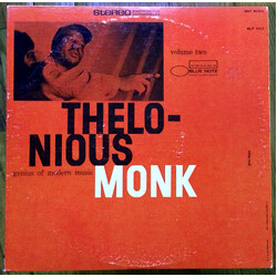 Thelonious Monk Genius Of Modern Music Volume 2 Vinyl LP USED