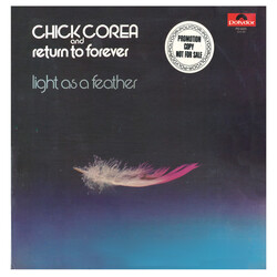 Chick Corea / Return To Forever Light As A Feather Vinyl LP USED