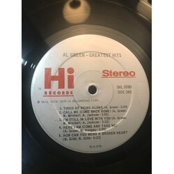 Al Green Greatest Hits Vinyl LP USED