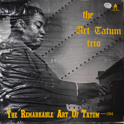 Art Tatum Trio The Remarkable Art Of Tatum - 1944 Vinyl LP USED