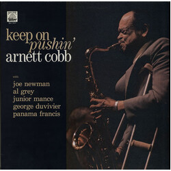Arnett Cobb Keep On Pushin' Vinyl LP USED