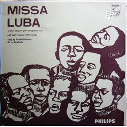 Les Troubadours Du Roi Baudouin Missa Luba Vinyl LP USED