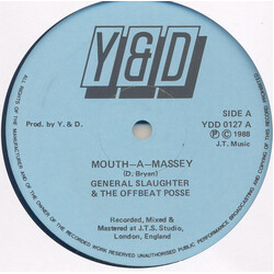 General Slaughter / The Offbeat Posse Mouth-A-Massey Vinyl 12" USED