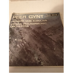Edvard Grieg / Herbert von Karajan / Wiener Philharmoniker Peer Gynt USED VINYL 7INCH 45 RPM EP MONO