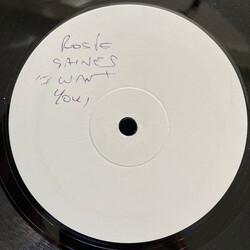 Rosie Gaines I Want You USED VINYL 12INCH 33 S RPM SINGLE SIDED WHITE LABEL