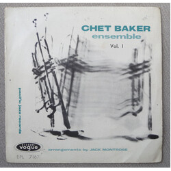Chet Baker Ensemble Vol. 1 USED VINYL 7INCH 45 RPM EP REISSUE