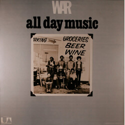 War All Day Music Vinyl LP USED