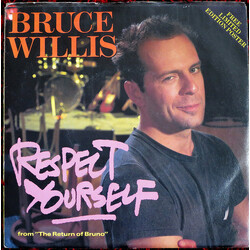 Bruce Willis Respect Yourself USED VINYL 7INCH 45 RPM LIMITED EDITION