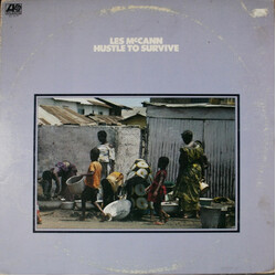 Les McCann Hustle To Survive Vinyl LP USED