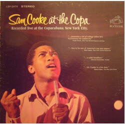 Sam Cooke Sam Cooke At The Copa Vinyl LP USED