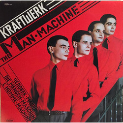 Kraftwerk The Man-Machine Vinyl LP USED