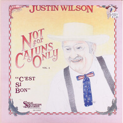 Justin Wilson Not For Cajuns Only Vol. 4 - “C'est Si Bon” Vinyl LP USED